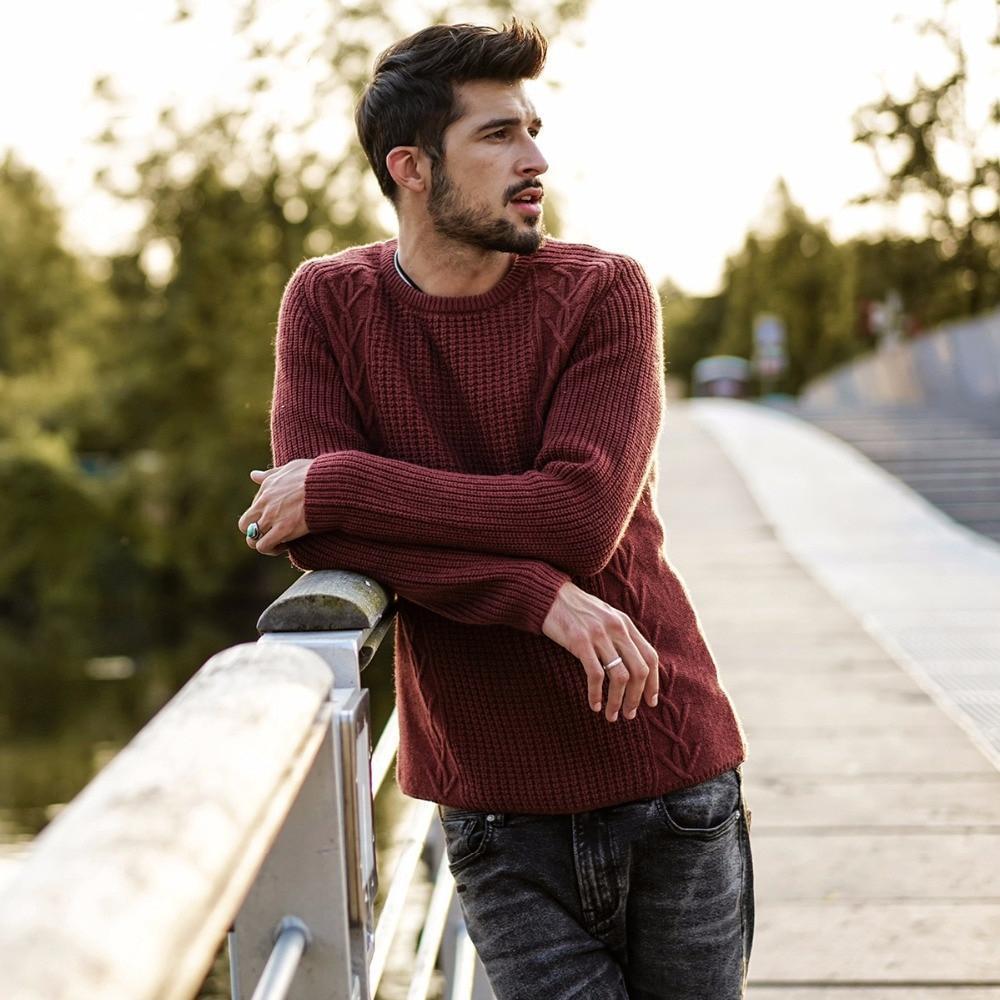 Men's Autumn Casual Slim Sweater