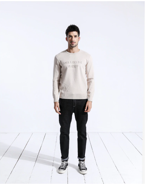 Men's Autumn & Winter 3D Printed O-Neck Pullover