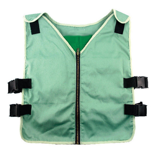 Summer Work Fan Suit Outdoor Heatstroke Prevention Cooling Vest With Ice Bag