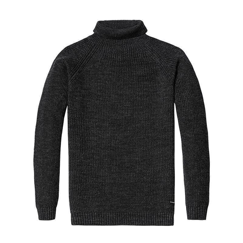 Men's Autumn & Winter Black Pullover