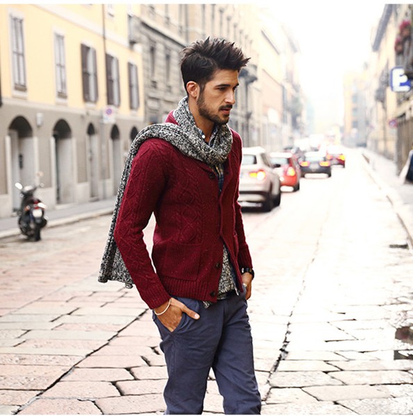 Men's Spring Casual Slim Cardigan