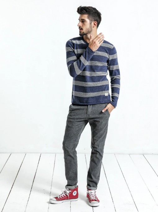 Men's Autumn Slim Knitted Sweater