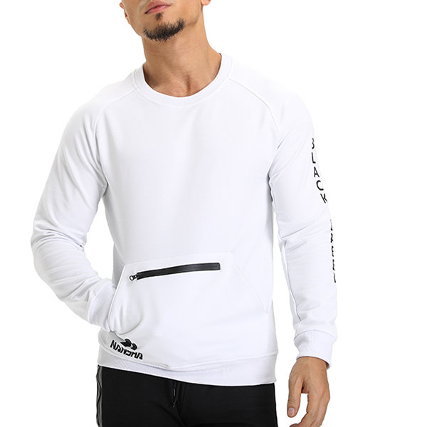 Mens Fall Winter Muscle Running Long-sleeve Slim Fit Fitness Training Sport Cotton Hoodies