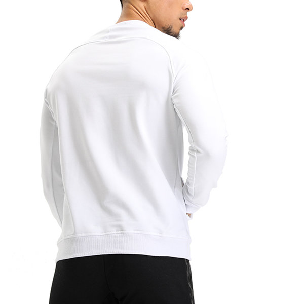 Mens Fall Winter Muscle Running Long-sleeve Slim Fit Fitness Training Sport Cotton Hoodies