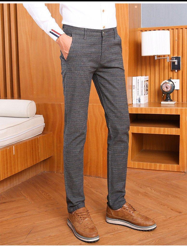 Men's Spring Classic Business Dress Trousers