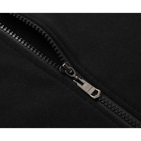 Mens 3D Printed Stitching Color Slim Fit Casual Zip Up Hoodies